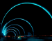 На новом мосту через Тагильский пруд протестировали подсветку (ВИДЕО)