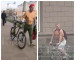 В центре Нижнего Тагила заметили полураздетого велосипедиста (ВИДЕО)