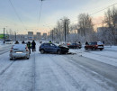 На улице Фрунзе в Нижнем Тагиле столкнулись Honda и Kia