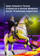 Цирк Нижнего Тагила откроется в начале февраля после 10 месяцев карантина 