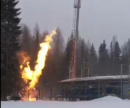 В Качканаре из-за пожара на газопроводе на сутки приостановили подачу газа