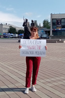 В Нижнем Тагиле общественники вышли на одиночные пикеты против развала медицины в городе