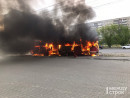 В Нижнем Тагиле на ходу загорелся трамвай (ВИДЕО)