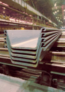 ЕВРАЗ НТМК произвёл шпунт Ларсена для строительства жилого комплекса в Санкт-Петербурге