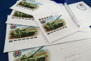 ​​​​​​​В отделениях «Почты России» появились конверты с изображением танка «Армата» от «Уралвагонзавода» 