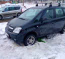 В Нижнем Тагиле на Вагонке Opel въехал в топиарную фигуру оленя. Водитель скрылся