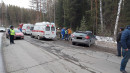Под Нижним Тагилом лоб в лоб столкнулись две иномарки (ВИДЕО)
