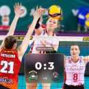 «Уралочка-НТМК» в гостях уступила чемпиону «Уралочка-НТМК» в гостях уступила чемпиону