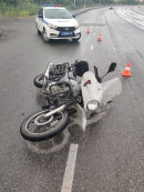 ДТП в Нижнем Тагиле с 54-летним байкером и пенсионеркой на велосипеде попало на видео ДТП в Нижнем Тагиле с 54-летним байкером и пенсионеркой на велосипеде попало на видео