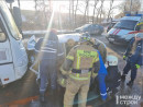 В Нижнем Тагиле на Восточном шоссе произошло лобовое ДТП с участием ВАЗа и ПАЗа