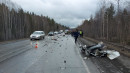 На Серовском тракте под Нижним Тагилом произошло смертельное ДТП На Серовском тракте под Нижним Тагилом произошло смертельное ДТП