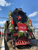 В Нижний Тагил прибыл ретропоезд «Эшелон Победы» (ВИДЕО)