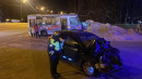 На Вагонке столкнулись ПАЗ и Kia Rio