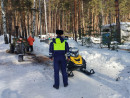 На лыжной базе в Нижнем Тагиле снегоход сбил девушку