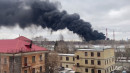 В Екатеринбурге начался крупный пожар на «Уралмаше» 