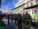 Стали известны подробности пожара в торговом комплексе на Вагонке (ВИДЕО)