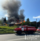 В Нижнем Тагиле сгорел заброшенный дом 