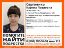 В Нижнем Тагиле пропала 14-летняя Карина Сергиенко