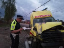 На Серовском тракте после ДТП с автомобилем скорой помощи погибла пациентка На Серовском тракте после ДТП с автомобилем скорой помощи погибла пациентка